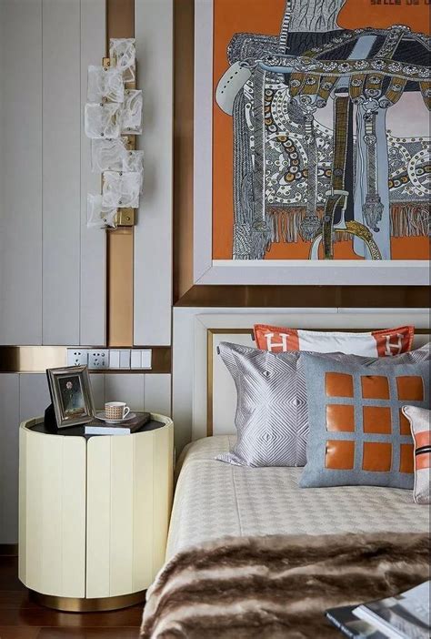 hermes bedroom|Hermes furniture for home.